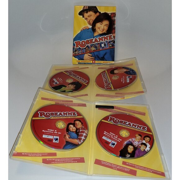 Roseanne - The Complete First Season (DVD, 2005, 4-Disc Set)! - Picture 1 of 12